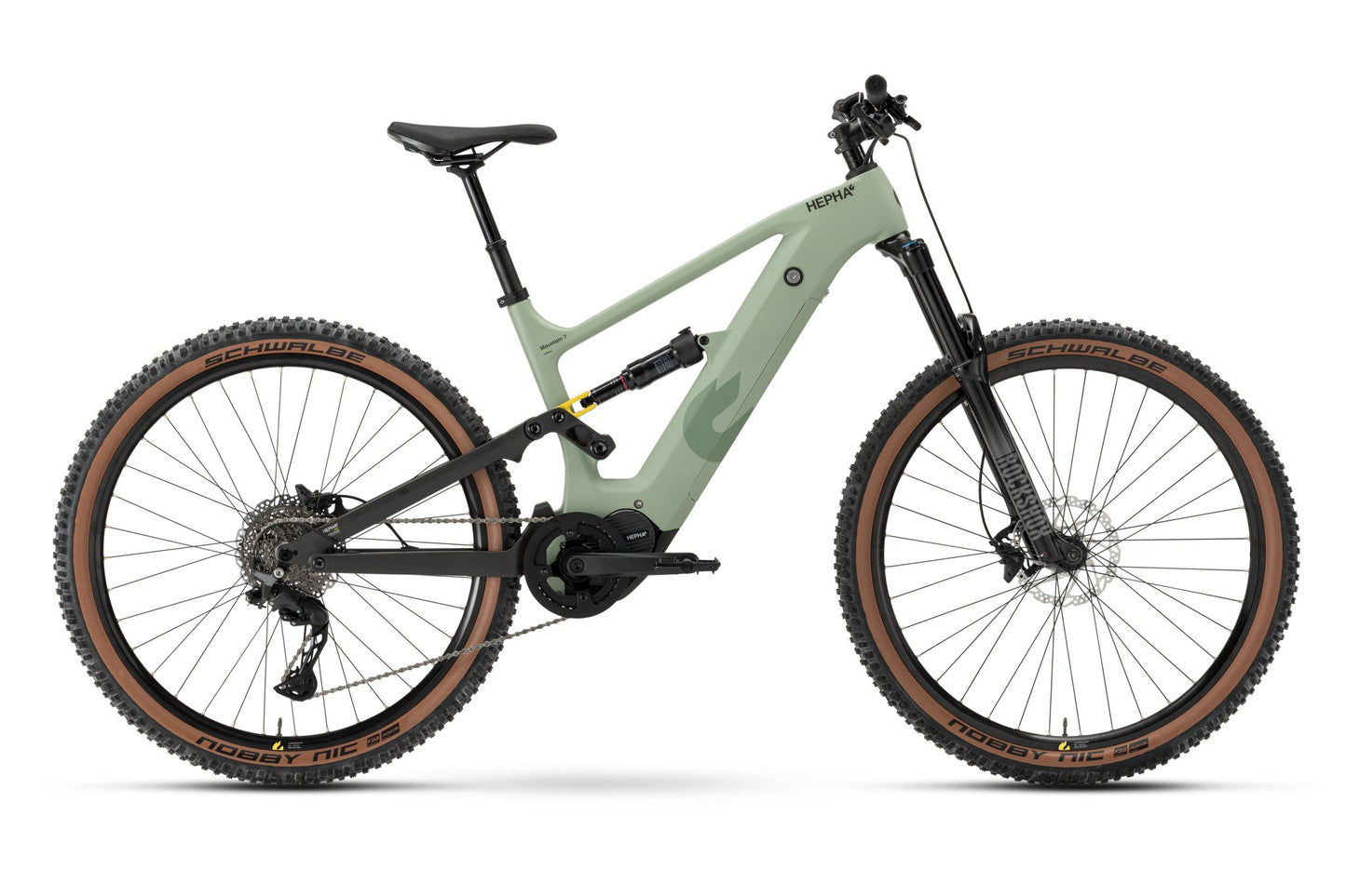 Hepha Mountain 7 Carbon Long Range - Bike-z